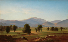 Champney painting of White Mountains